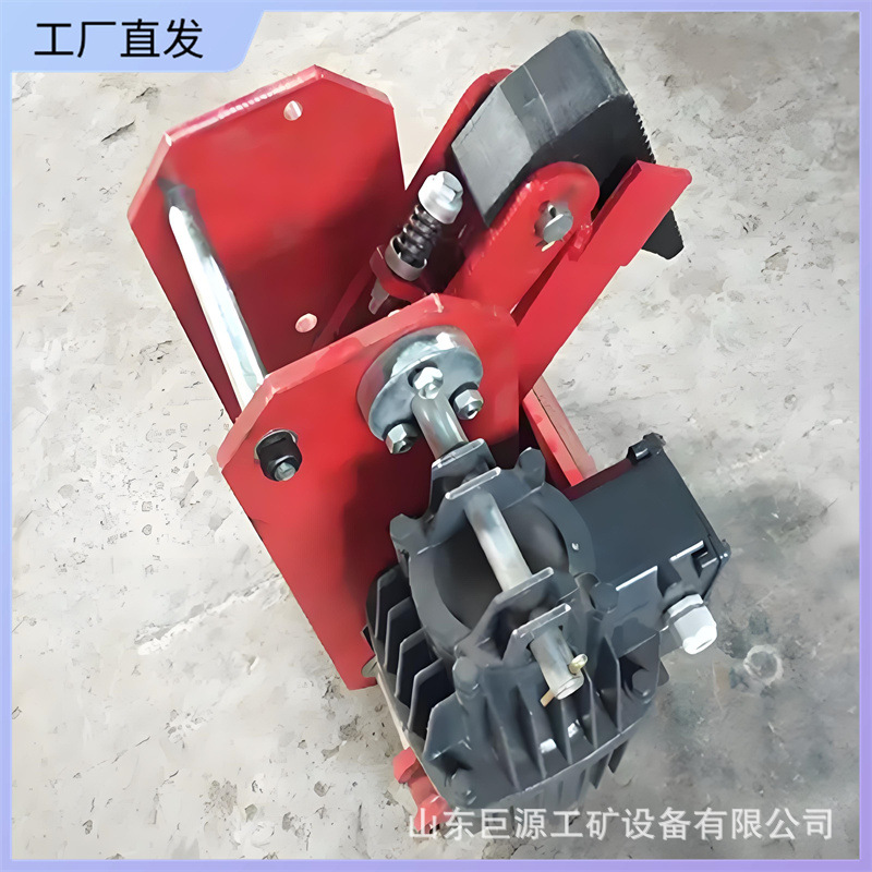 有轨起重机防风铁楔结构紧凑YFX系列电力液压防风铁楔制动器