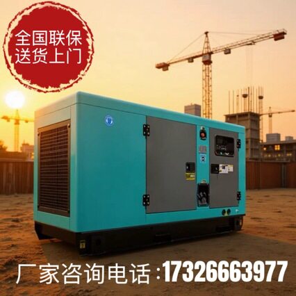 五十铃30/50KW静音发电机组全自动无人值守低噪工地养殖应急电源