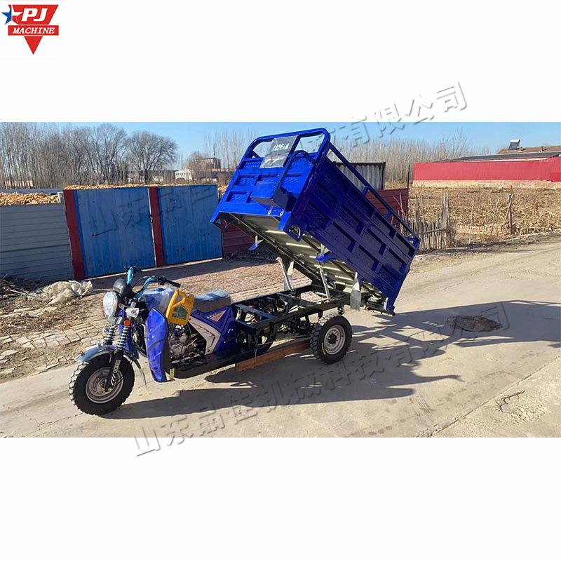 货运汽油摩托三轮车 小型拉粮食运输车 工地运输代步汽油载重王