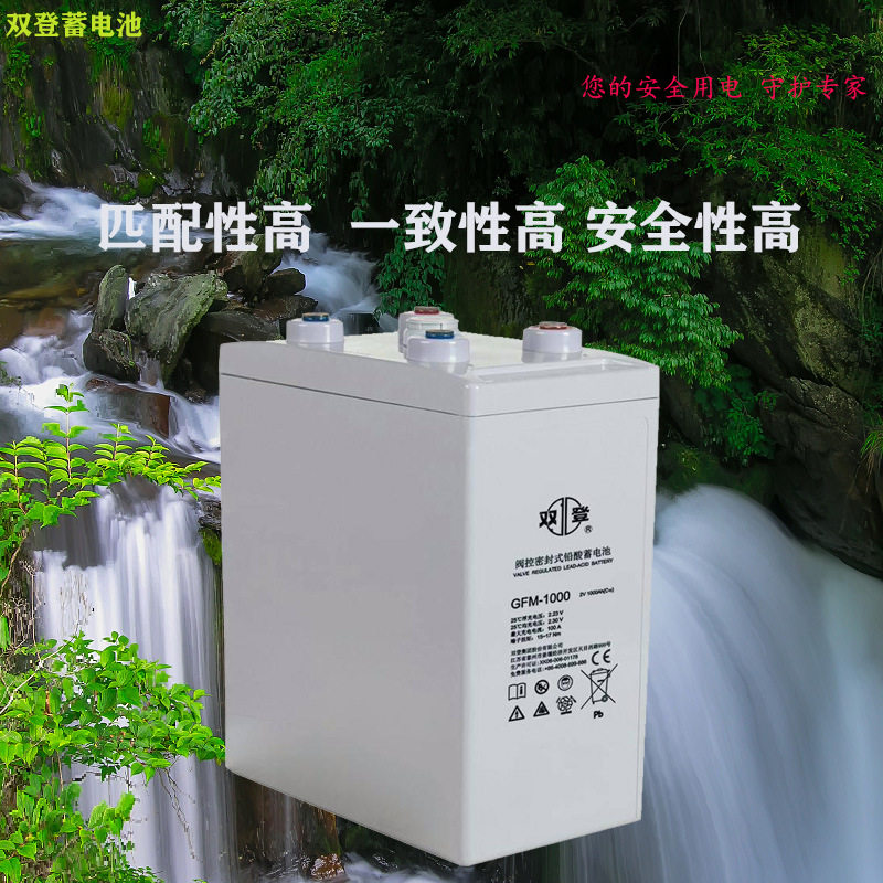 双登GFM-600阀控式铅酸蓄电池2V600AH直流屏220V发电站/电信基站