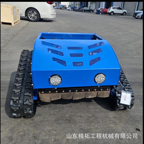 HT-550果园履带遥控割草机200m远程操控7.5HP2000㎡/h除草机