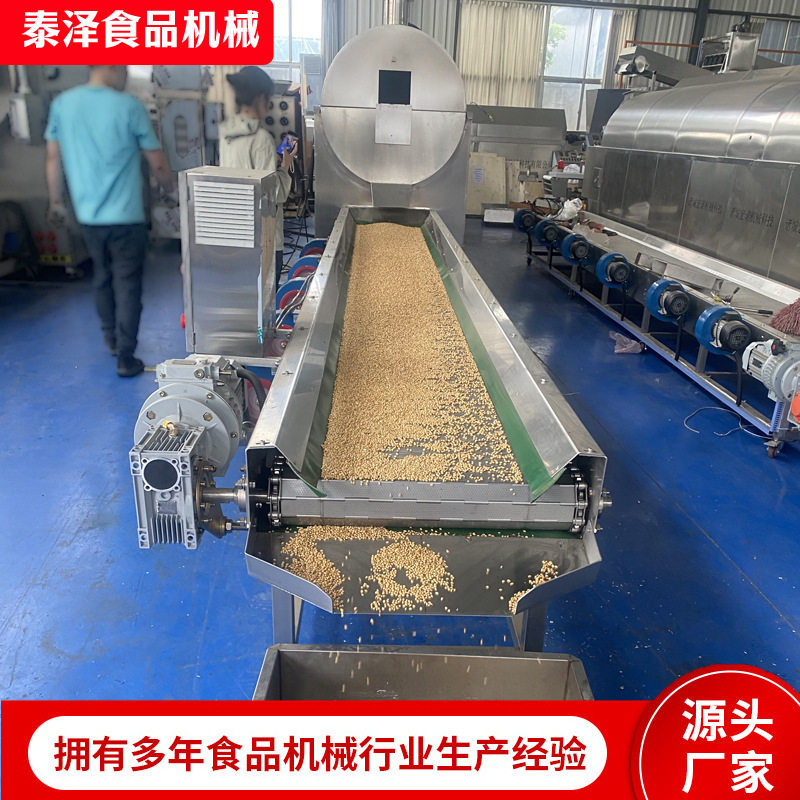 滚筒式香酥青豆炒货机多功能瓜子花生炒货机全自动辣椒烘炒设备