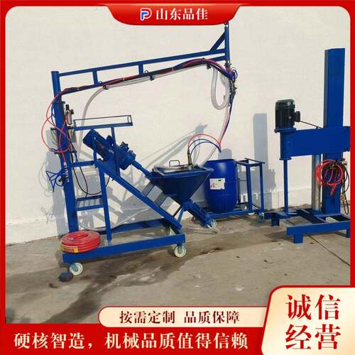 螺杆式水泥砂浆喷涂机GRC玻璃纤维丝喷浆机建筑内外墙装饰喷射机