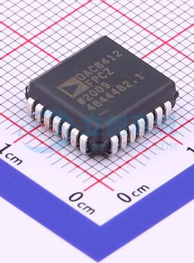 数模转换芯片DAC DAC8412FPCZ PLCC-28(11.5x11.5) 原装