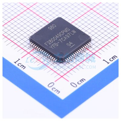 单片机芯片 F280049CPMS LQFP-64(10x10) 100MHz 256KB