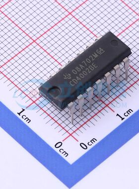 逻辑门 CD4002BE PDIP-14 3V~18V原装正品