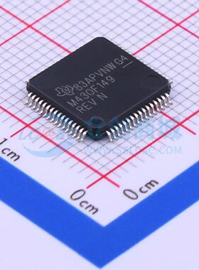 单片机芯片 MSP430F149IPMR LQFP-64(10x10) 8MHz 60KB