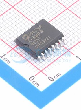 可编程/可变增益放大器(PGA/VGA) AD600ARZ SOIC-16-300mil 原装