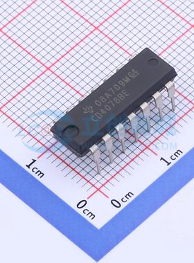 逻辑门 CD4078BE DIP-14 3V~18V原装正品