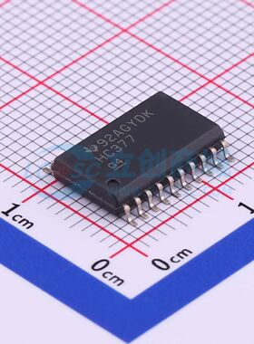 触发器 SN74HC377DWR SOIC-20-300mil 64MHz D-型 原装正品