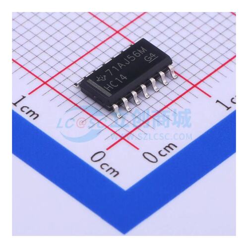 反相器 SN74HC14D SOIC-14 施密特触发器 原装正品