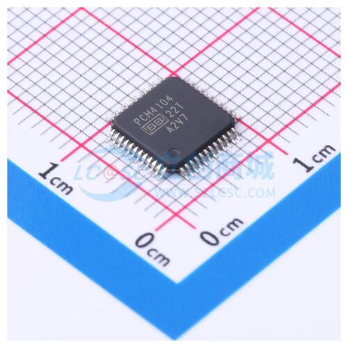ADC/DAC-专用型 PCM4104PFBT TQFP-48(7x7) SPI；I2S 原装正品