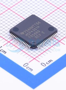 单片机芯片 MSP430FR5889IPM QFP-64(10x10) 16MHz 128KB