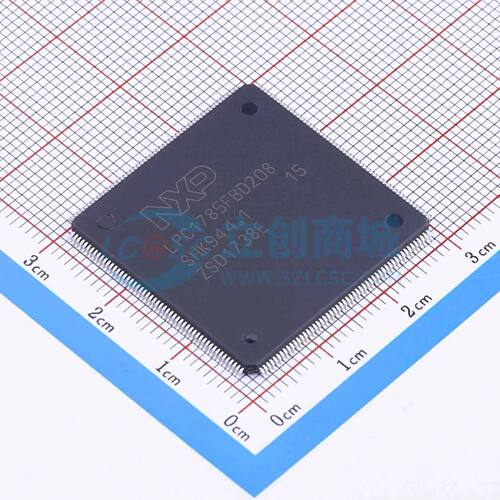 单片机 LPC1785FBD208,551 LQFP-208(28x28) 256KB 120MHz 32 Bit
