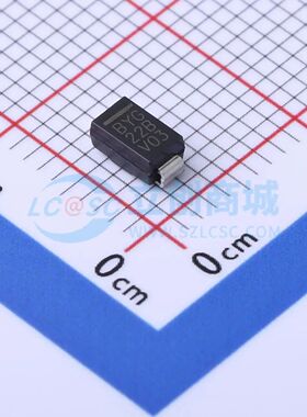 雪崩二极管 BYG22B-E3/TR SMA (DO-214AC) 100V 2A