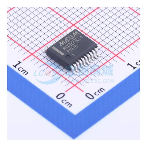 RS232芯片 MAX3223EEAP+ SSOP-20-208mil 收发器