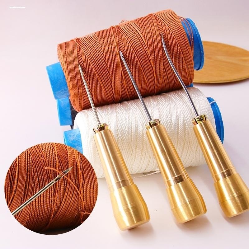 铜锥子 纳鞋底上鞋锥子 缝包锥子 铜钩针修鞋补鞋工具 老式铜针锥