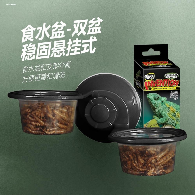 睫角守宫R属悬挂式可移动水碗树