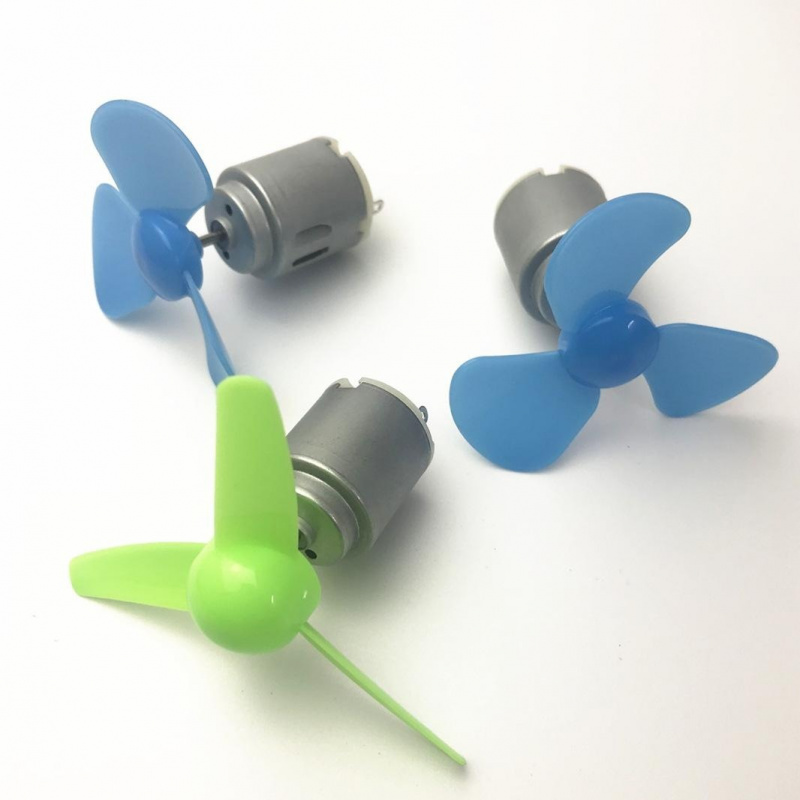 微型直流3v小型马达140电机有刷正反转USB风扇儿童玩具小风筒