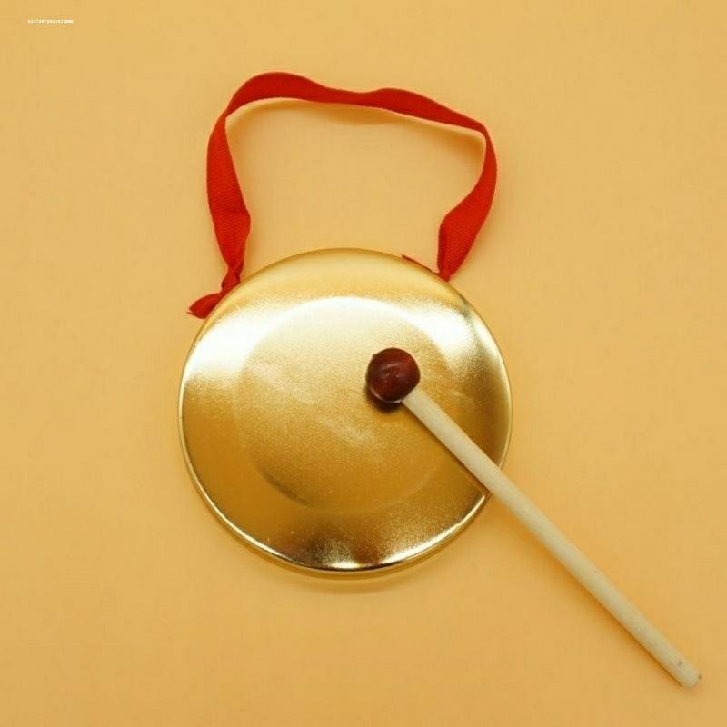 铜镲铜钹鼓儿童玩具幼儿园表演三句半奥尔夫乐器表演铜擦铜锣