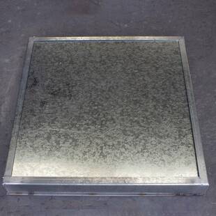 市政园林雨水方形井盖装饰井盖不锈钢井盖304不锈钢管隐形井盖