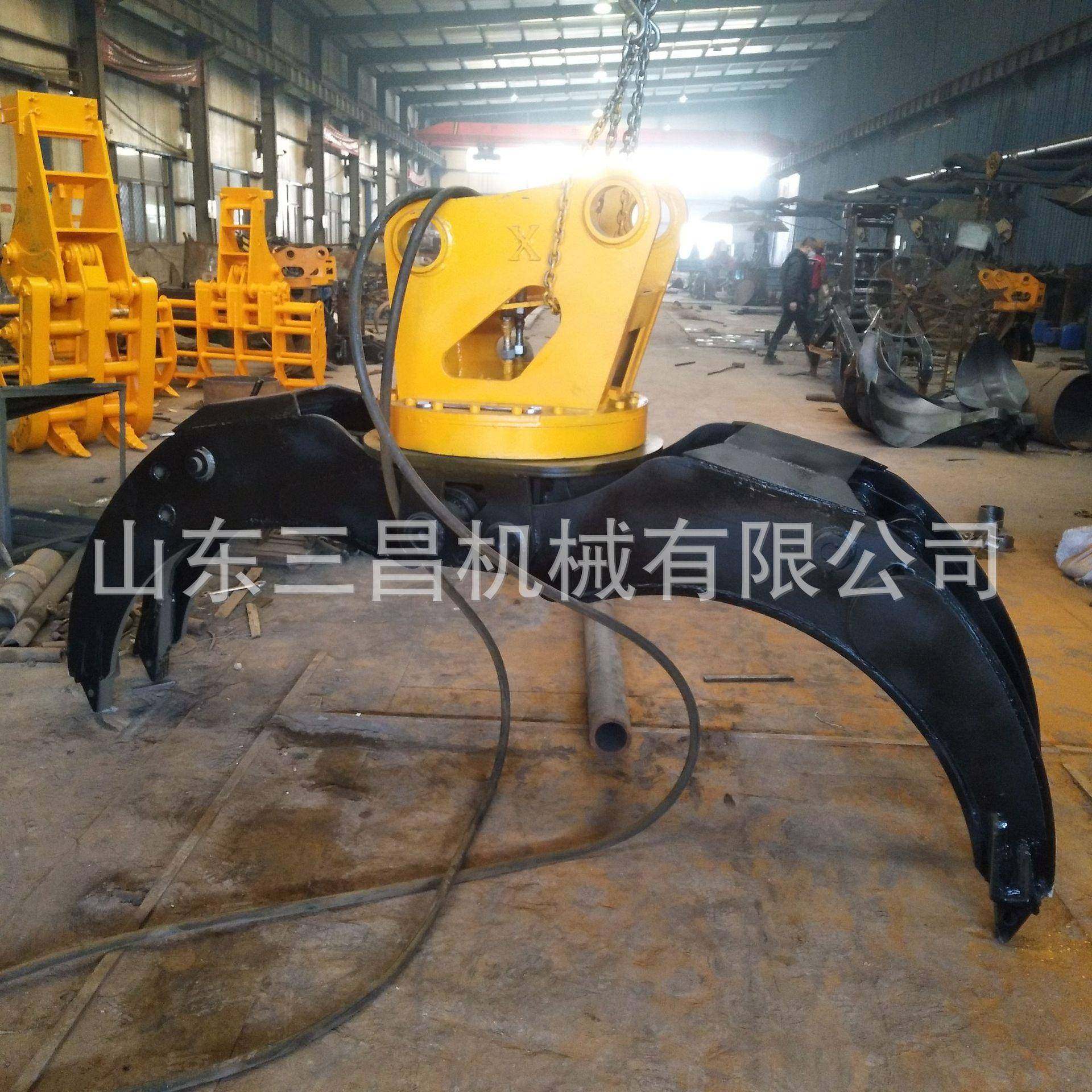 双缸液压夹子360度旋转抓木器挖机爪子抱夹抓石器挖掘机夹木器,五金/工具,其他机械五金,淘宝优惠券,粉丝福利购,淘宝优惠卷