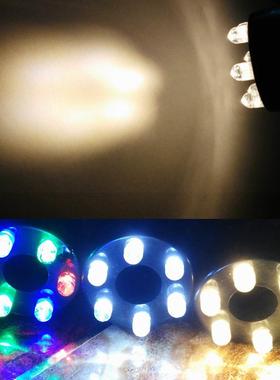 石头喷泉6LED灯 AC12V 彩色灯 假山树脂工艺品流水喷泉灯摆件