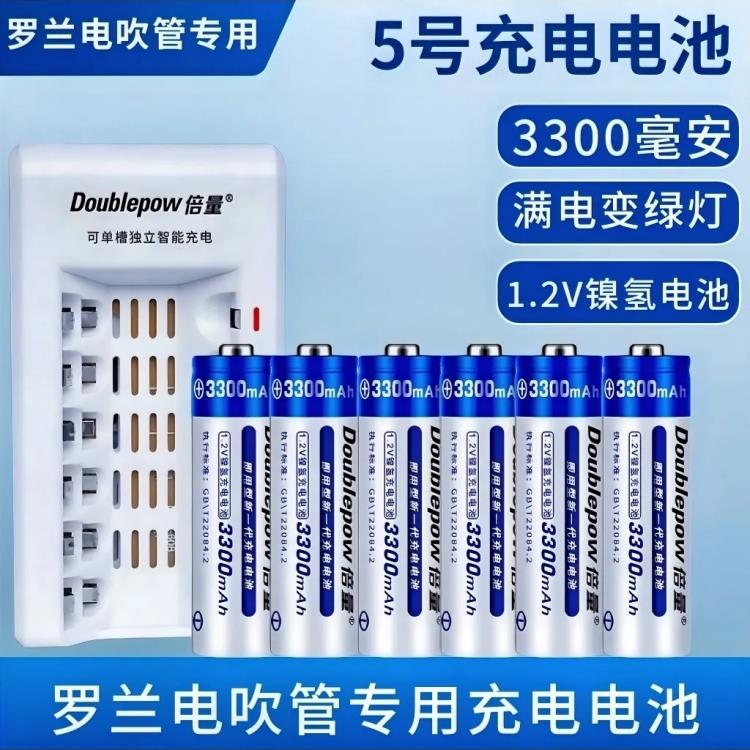 罗兰电吹管电池AE10/AE20/AE30专用镍氢1.2V充电电池5号大容量电