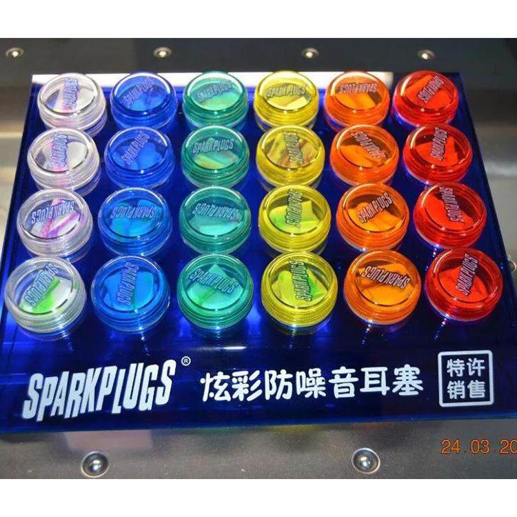 美国MOLDEX防噪音耳塞SPARKPLUGS炫彩防噪音耳塞睡眠隔音耳塞包邮