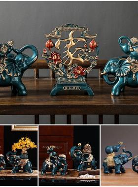 泰国酒柜吸水对象大象招财象客厅摆件摆设小家居工艺品装饰品小象
