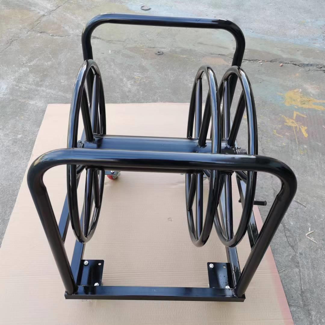 定制移动电缆车绕线车电缆盘空盘放线架线轱辘线滚子卷线盘