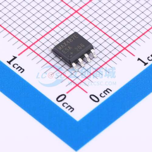 RS-485/RS-422芯片 MAX487EESA+T SOIC-8 原装正品