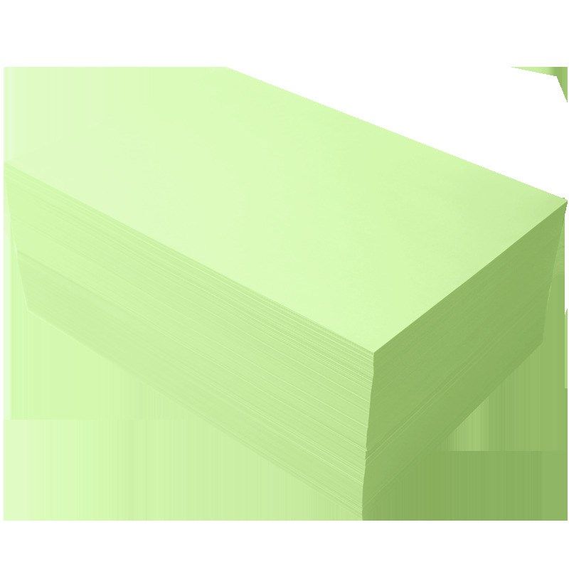 绿色a4打印纸 浅绿色70g 80g彩色复印纸A5办公用品彩纸a四整箱彩