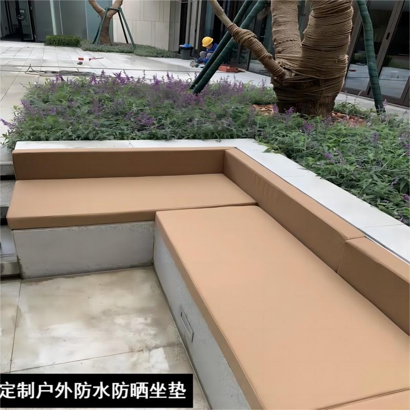 定制户外坐垫防水海绵藤椅垫子凉亭庭院沙发垫卡座长椅长凳长条垫