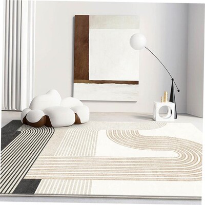 New Japanese imnitation cashmere living room carpet床边毯