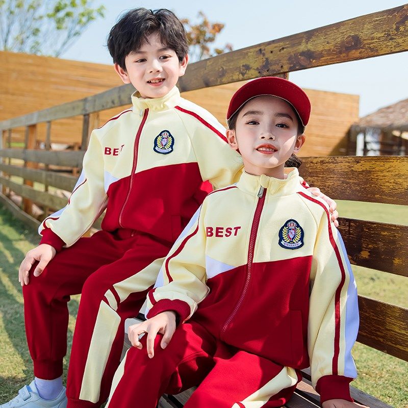 英伦学院风幼儿园服夏季可爱大班儿童毕业拍照运动会班服校服套装