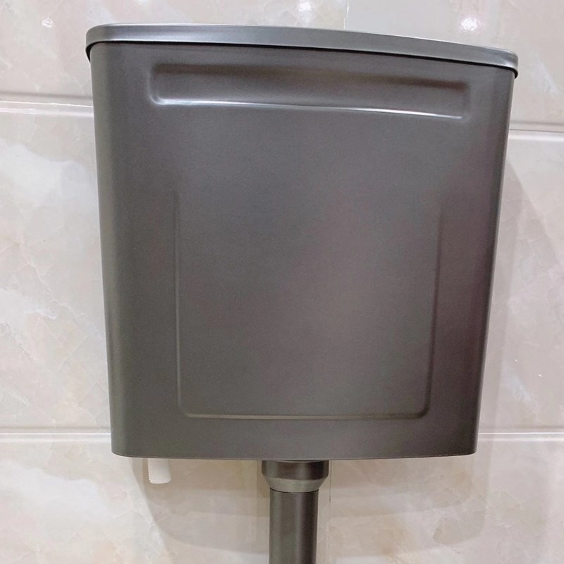 不锈钢冲水箱卫生间蹲便水箱厕所冲水箱蹲便公用厚壁挂式蹲厕水箱