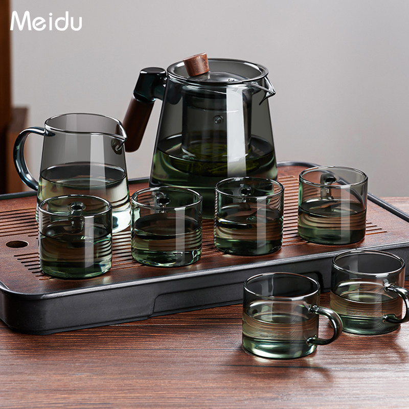 玻璃茶壶泡茶器家用耐高温泡茶壶z茶具套装茶水分离2024新款煮茶