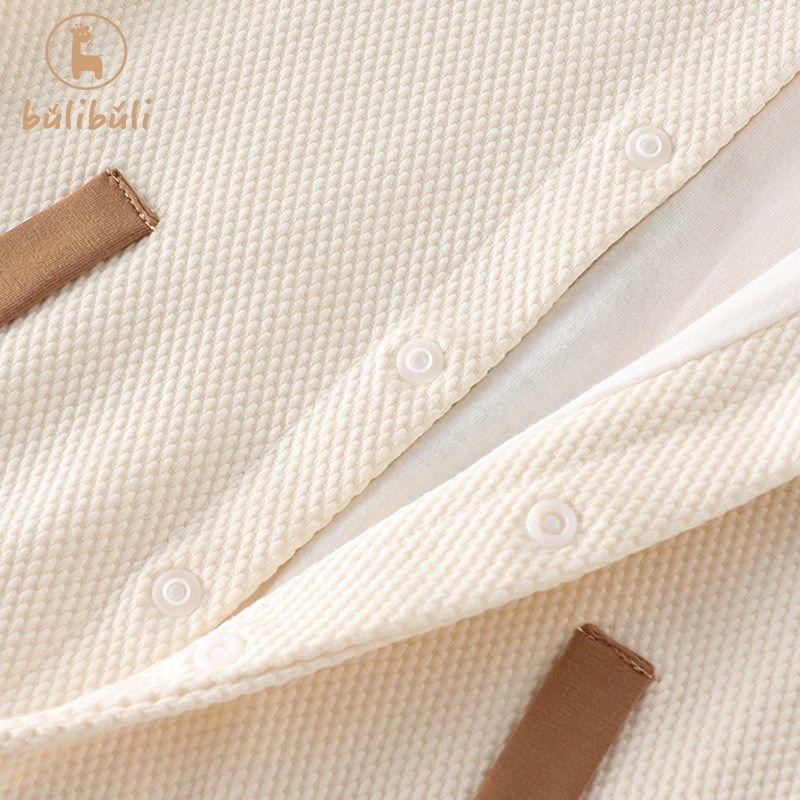 新生婴儿衣春装宝宝棒球服连体衣春秋外穿超萌可爱满月百天哈衣