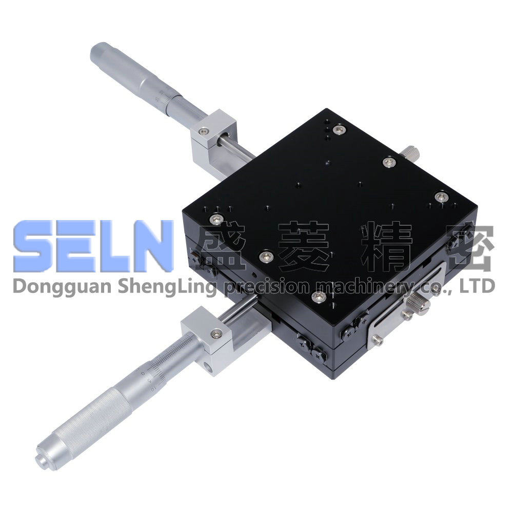 售LY120-f/CM/LM/RM/交叉导轨型高精度XY轴滑台 精密手动位移平台