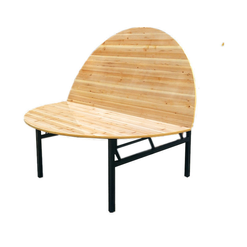 实木杉木折叠大圆桌1.4米1.5米1.6米1.8米2米2.2米2.4米饭店圆桌