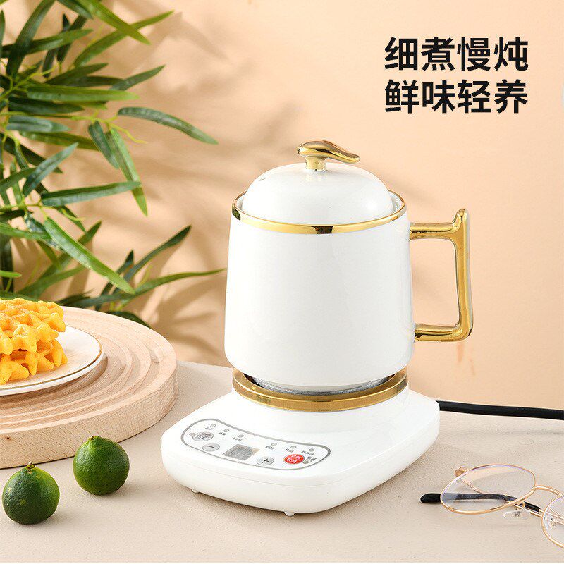 多功能迷你养生杯电炖杯小型单人煮茶杯热牛奶加热恒温水杯电热杯