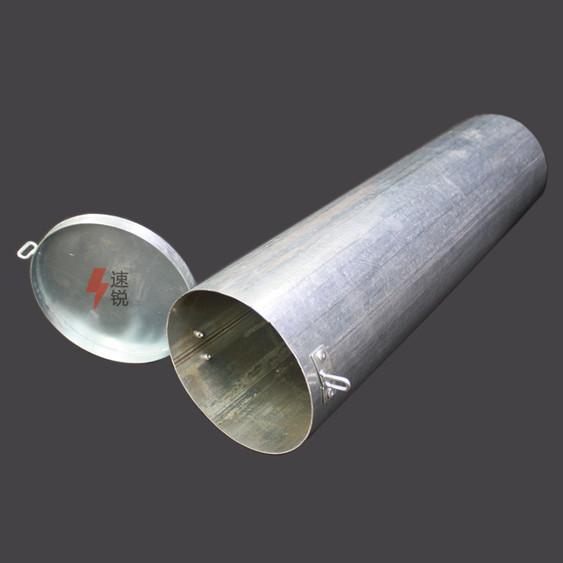 高筒井盖地上型井盖井口保护筒人孔手孔井帽镀锌不锈钢地下水监测