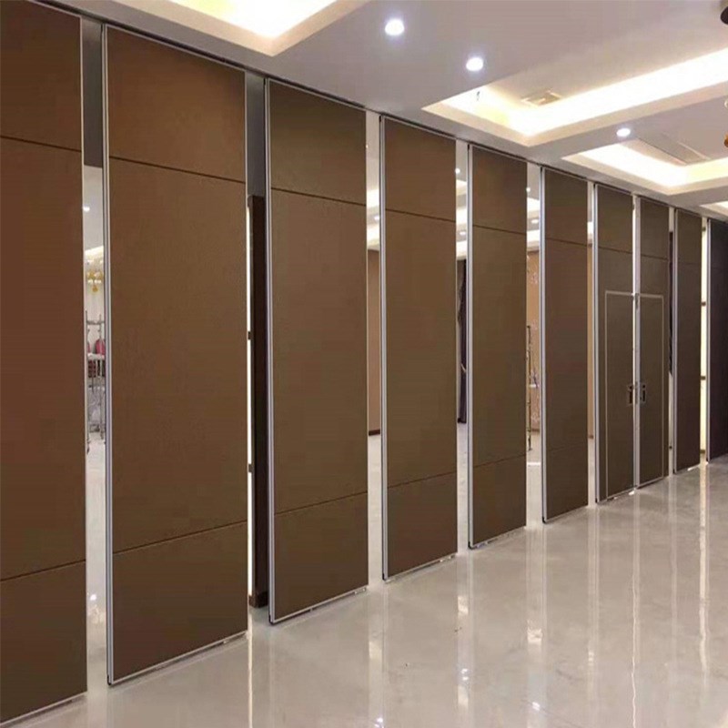 酒店活动隔断墙饭店包厢会议室隔音折叠门宴会厅展厅移动屏风隔断