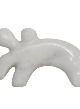 抽象大理石水晶底座装饰摆件客厅酒柜样板房售楼处软装饰品