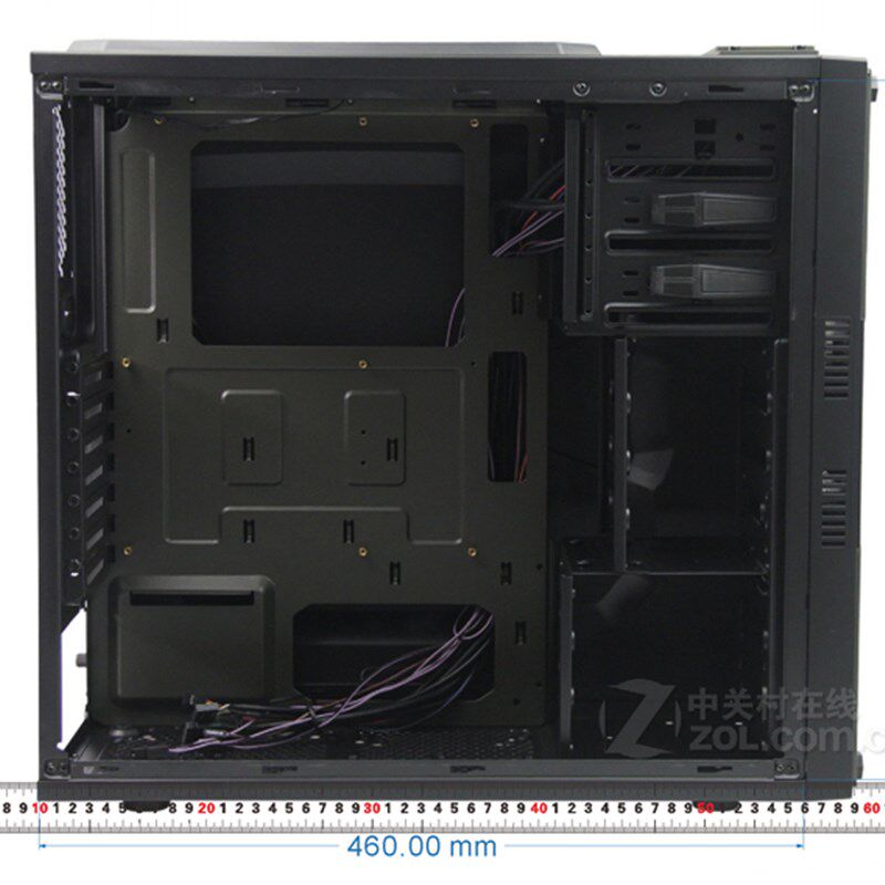 迎广909机箱盖板全透明亚克力机箱侧板diy定制盖板