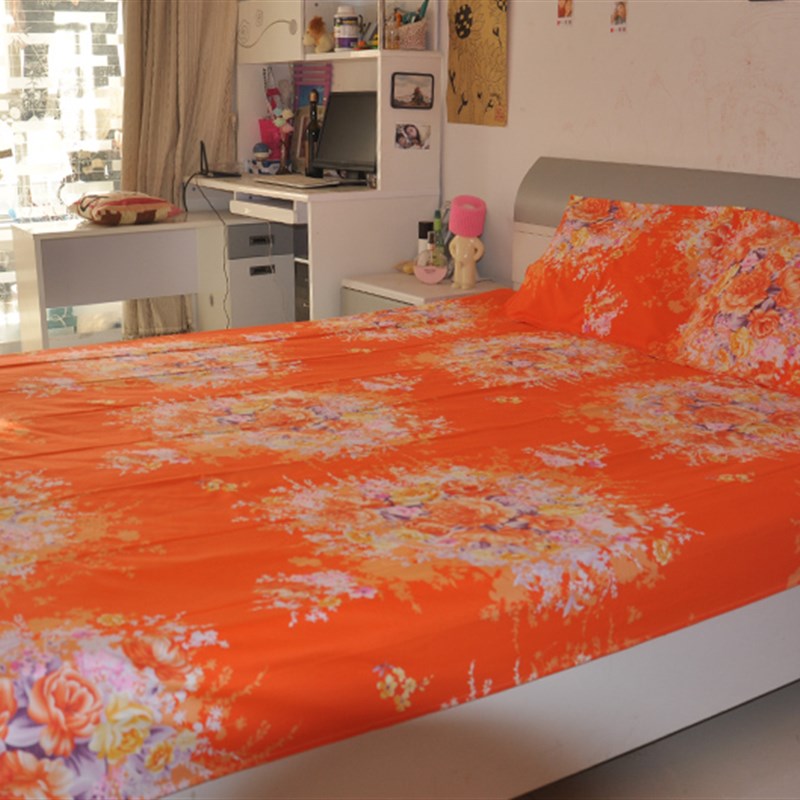 斜纹学生宿舍床单单件上下铺单人床被单1.2m1.5米1.8双人