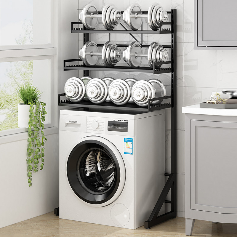 洗衣机置物架落地多层层架卫生间浴室收纳波轮滚筒洗衣机上方收纳