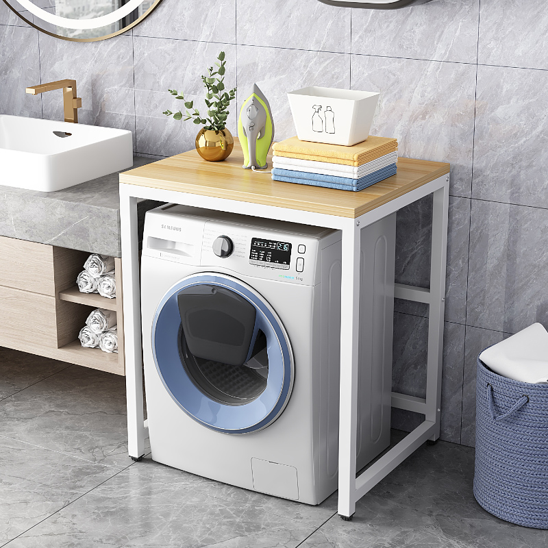 洗衣机置物架滚筒厕所落地阳台架子浴室卫生间收纳架洗衣机储物架
