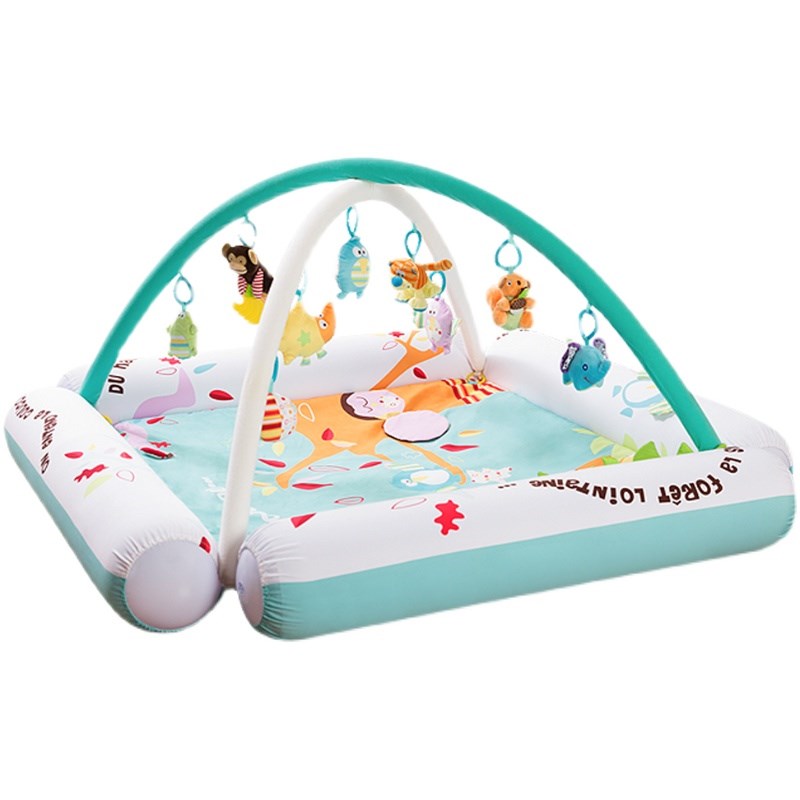 婴儿健身架器脚踏钢琴新生幼儿礼物0-3-6月1岁宝宝益智玩具带监控